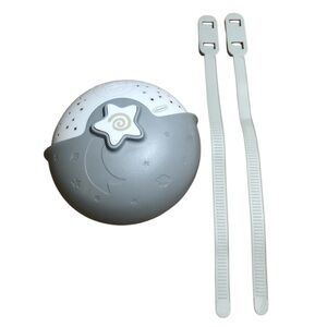 Infantino Musical Mobile Soothing Light & Projector, Cry Sensor, Gray